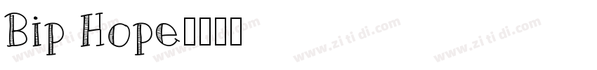 Bip Hope字体转换